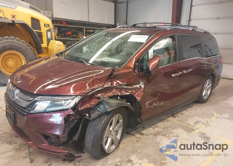 2018 Honda Odyssey Ex-L из США, поврежденный, VIN 5FNRL6H70JB067025